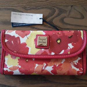 Dooney & Bourke Somerset Watercolor Wallet